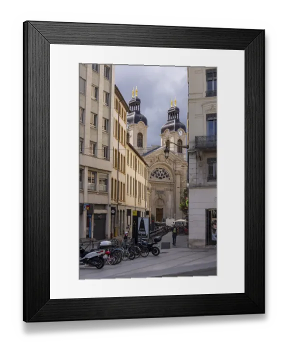 Framed Print : Cloitre de l'Hotel-Dieu