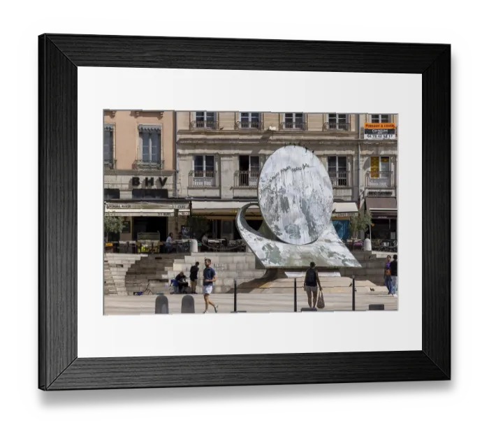 Framed Print : Fountain, Fontaine d'Ipousteguy