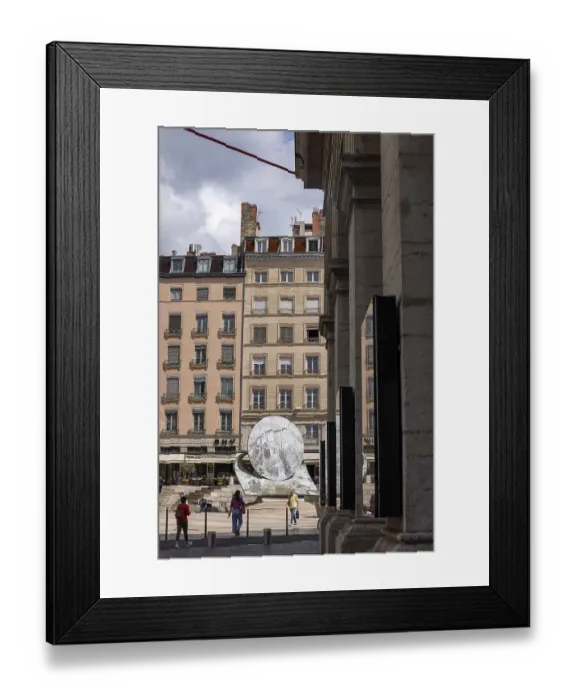 Framed Print : Fountain, Fontaine d'Ipousteguy