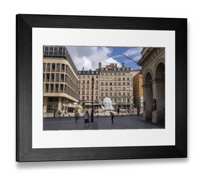 Framed Print : Fountain, Fontaine d'Ipousteguy
