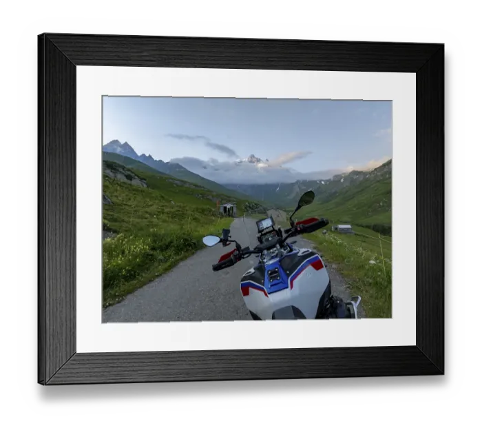 Framed Print : BMW R1300 GS Adventure motorbike