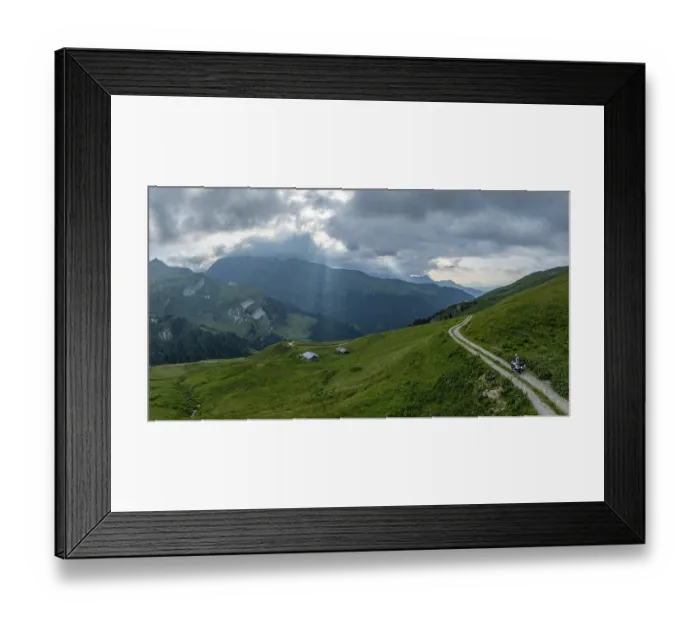 Framed Print : Motorcyclists on a gravel track Framed Print : Motorcyclists on a gravel track