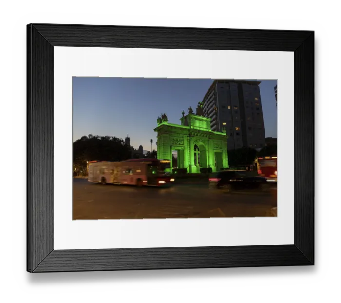 Framed Print : Porta del Mar, Archway for King Felipe II Framed Print : Porta del Mar, Archway for King Felipe II