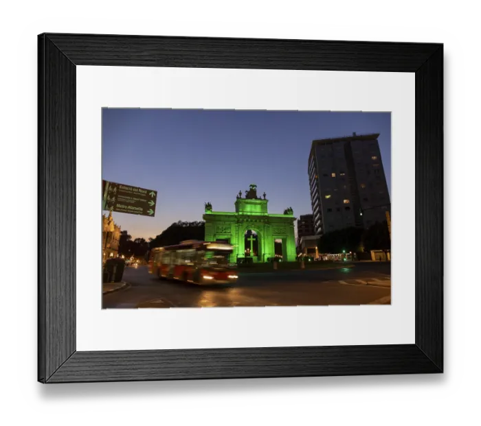 Framed Print : Porta del Mar, Archway for King Felipe II Framed Print : Porta del Mar, Archway for King Felipe II