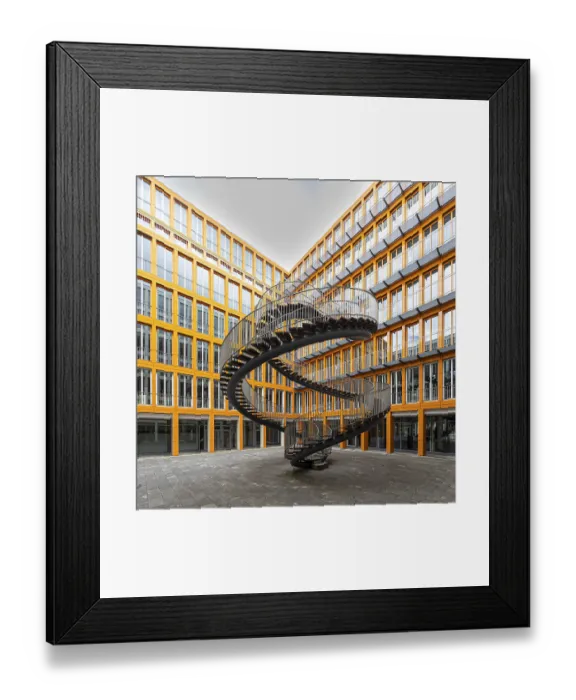 Framed Print : The Endless Staircase in Munich