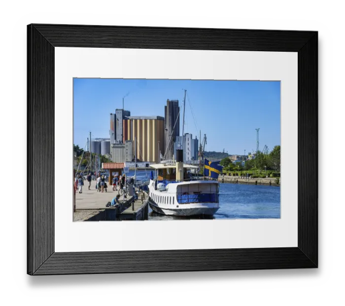 Framed Print : The MS Sunningen, an archipelago boat Framed Print : The MS Sunningen, an archipelago boat