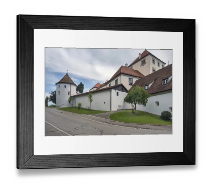 Framed Print : North side with tower, Zeil Castle Framed Print : North side with tower, Zeil Castle
