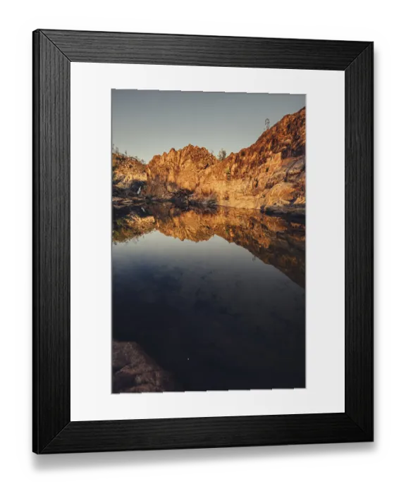 Framed Print : Sunrise Edith Falls in northern Australia Framed Print : Sunrise Edith Falls in northern Australia