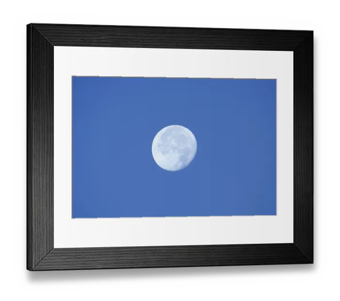 Framed Print : Full moon, North Rhine-Westphalia, Germany Framed Print : Full moon, North Rhine-Westphalia, Germany