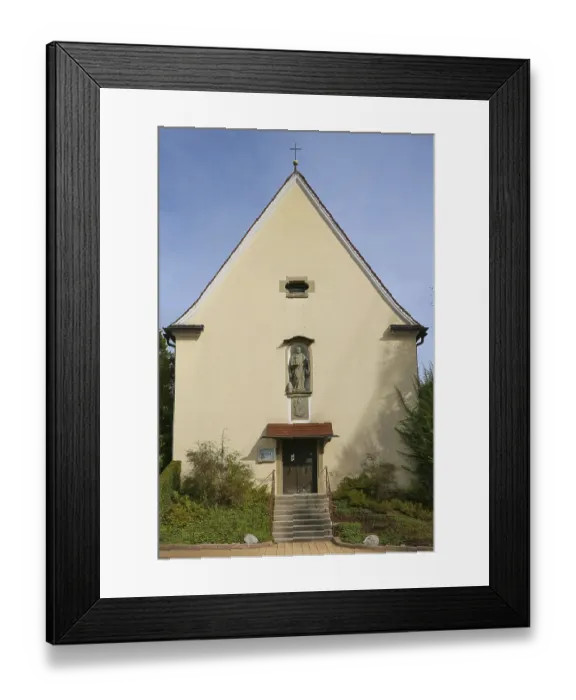 Framed Print : Chapel of St Wolfgang Oberuhldingen