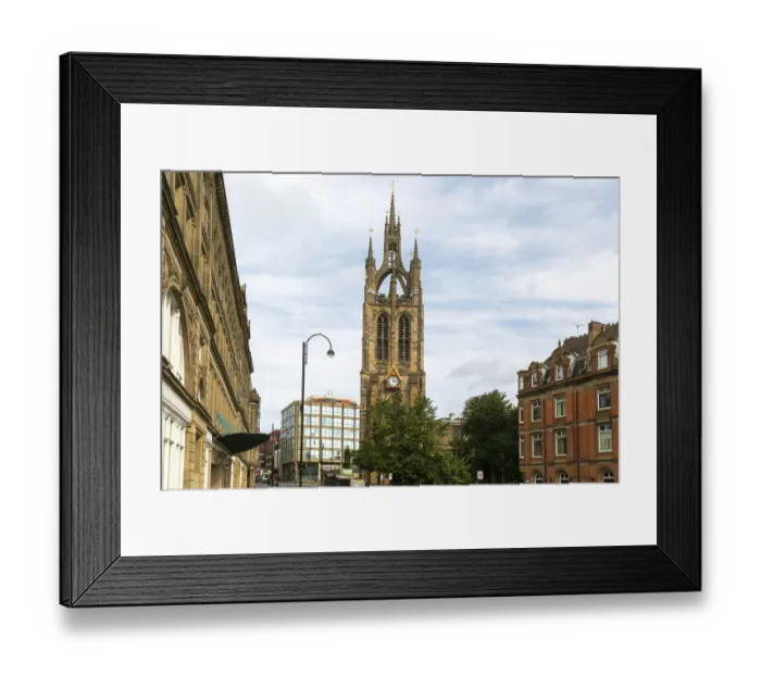 Framed Print : Lantern tower of the cathedral church of Saint Nicholas