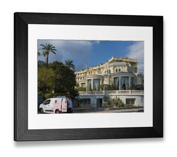 Framed Print : Luxury hotel, Beaulieu, Saint-Jean-Cap-Ferrat Framed Print : Luxury hotel, Beaulieu, Saint-Jean-Cap-Ferrat