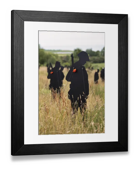 Framed Print : Installation, Standing with Giants Framed Print : Installation, Standing with Giants