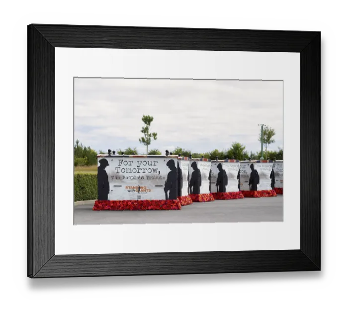 Framed Print : Installation, Standing with Giants Framed Print : Installation, Standing with Giants