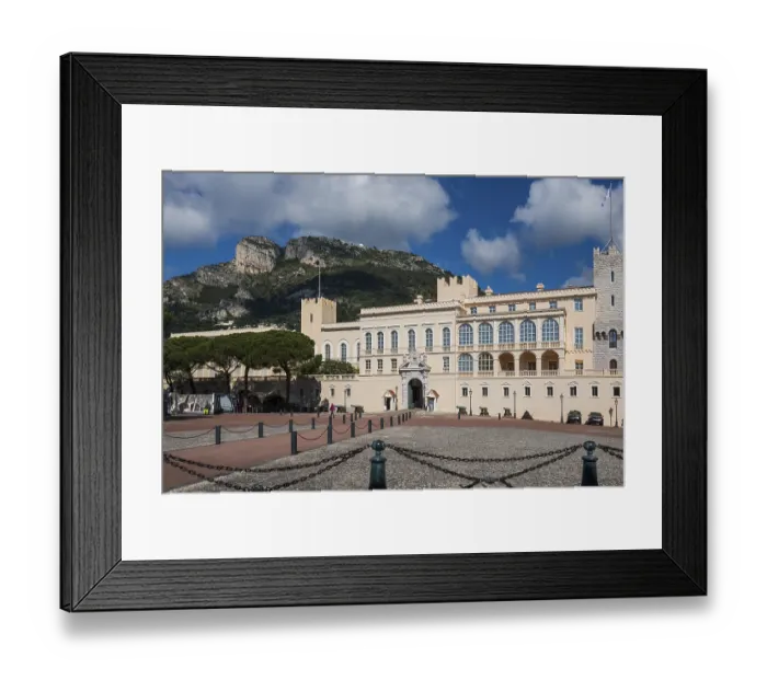 Framed Print : Prince's Palace, Palais Princier Framed Print : Prince's Palace, Palais Princier