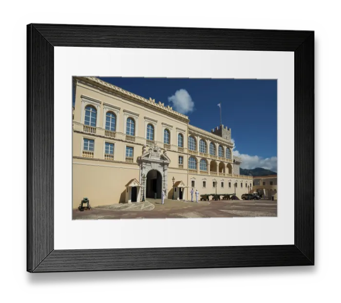 Framed Print : Prince's Palace, Palais Princier