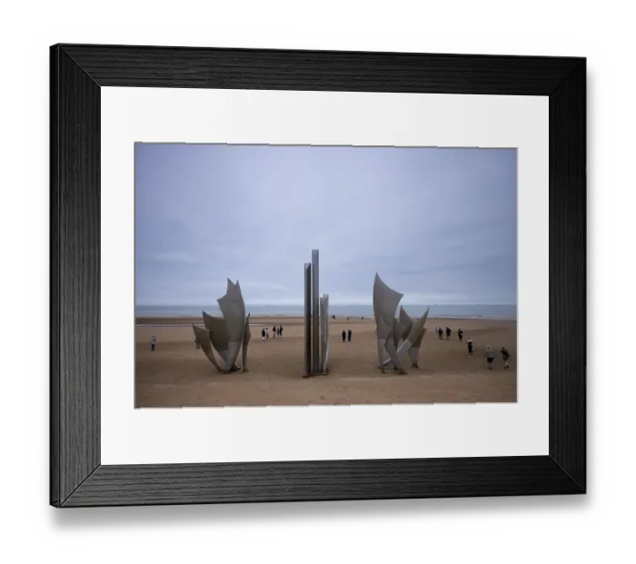Framed Print : Tourists, visitors on the beach