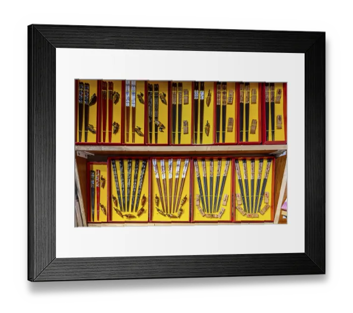 Framed Print : Chopsticks, Chop Sticks, Old Town