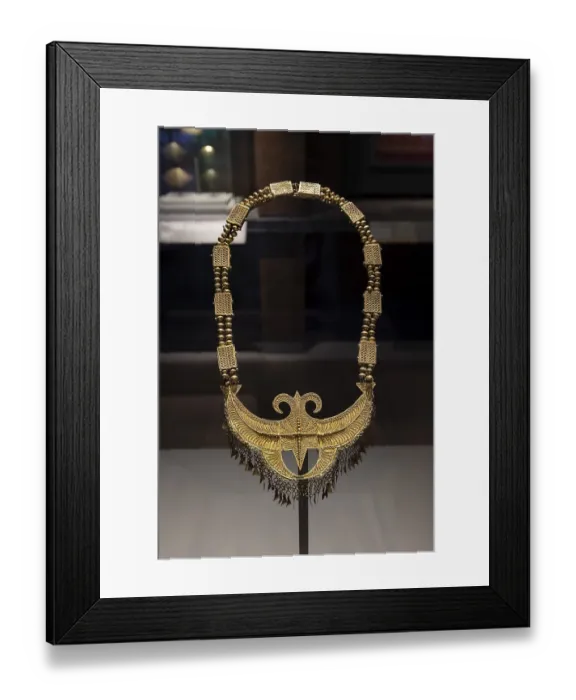 Framed Print : Bura, Bura Bura, necklace, Indonesia