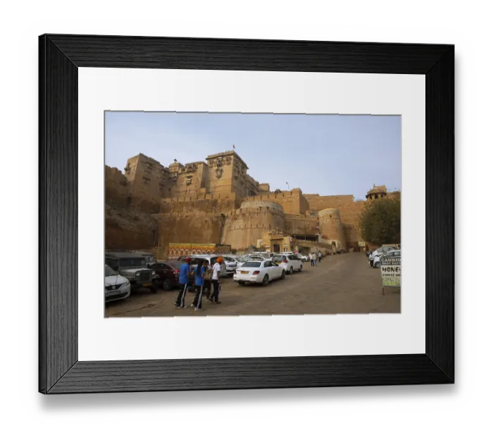 Framed Print : Fortress in Jaisalmer, Rajasthan, India Framed Print : Fortress in Jaisalmer, Rajasthan, India