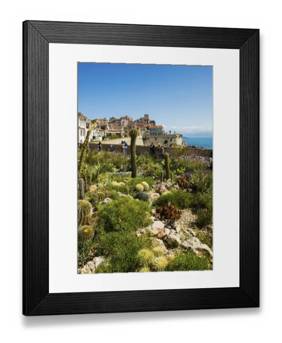 Framed Print : Picturesque town by the sea, Antibes Framed Print : Picturesque town by the sea, Antibes