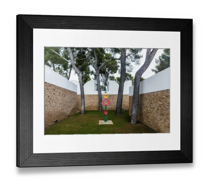 Framed Print : Museum, Fondation Maeght, St. Paul de Vence Framed Print : Museum, Fondation Maeght, St. Paul de Vence