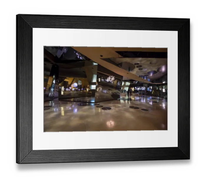 Framed Print : National Museum, Interior, Doha Framed Print : National Museum, Interior, Doha