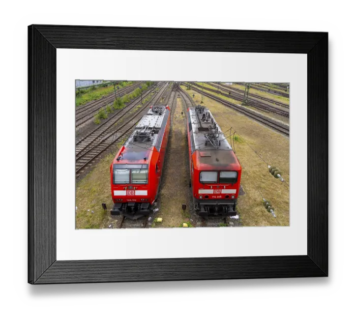 Framed Print : Bridge at Camberger StraBe