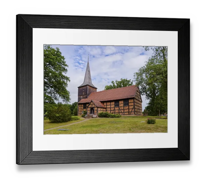 Framed Print : The Evangelical Lutheran St Peter's Church Framed Print : The Evangelical Lutheran St Peter's Church