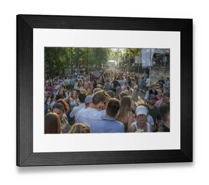 Framed Print : Erlanger Bergkirchweih, traditional twelve-day folk festival