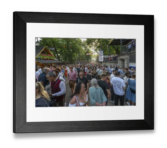 Framed Print : Erlanger Bergkirchweih, traditional twelve-day folk festival