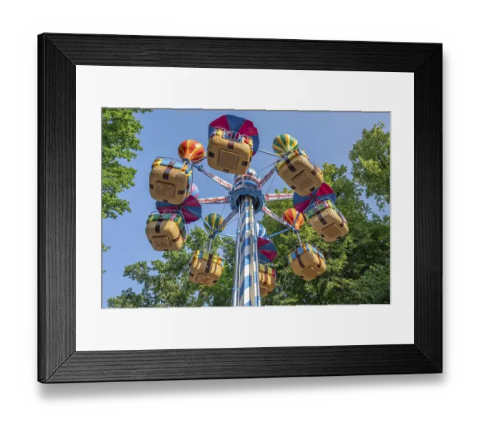 Framed Print : Showmen at the Erlangen Bergkirchweih