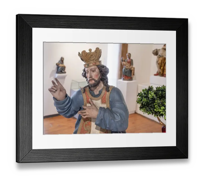 Framed Print : Baroque palm donkey, around 1700 Framed Print : Baroque palm donkey, around 1700