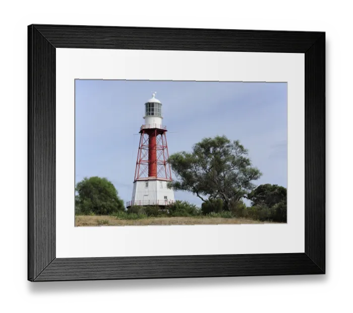 Framed Print : Cape Jaffa Historic Lighthouse