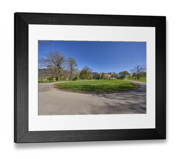 Framed Print : Street, landscape, landscape photography