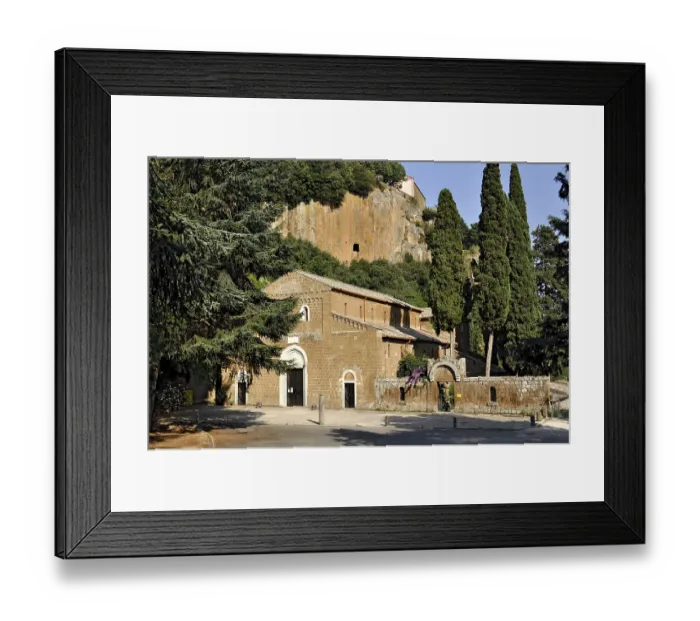Framed Print : Romanesque basilica, Basilica di Sant'Elia