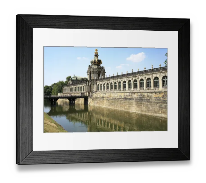 Framed Print : Partial view, Building, Dresden Zwinger Framed Print : Partial view, Building, Dresden Zwinger