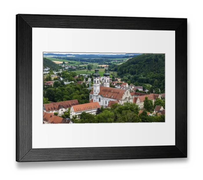 Framed Print : Zwiefalten Monastery, former Benedictine abbey