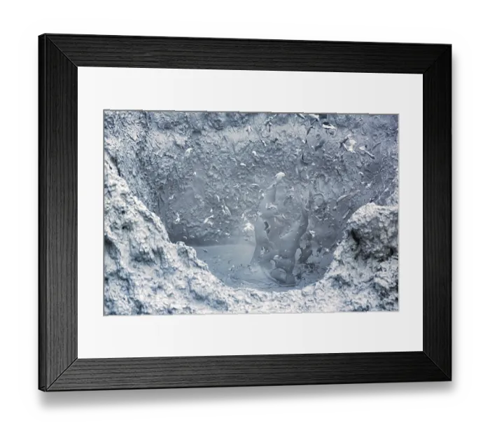 Framed Print : Bubbling mud pot, Hverarond geothermal area Framed Print : Bubbling mud pot, Hverarond geothermal area