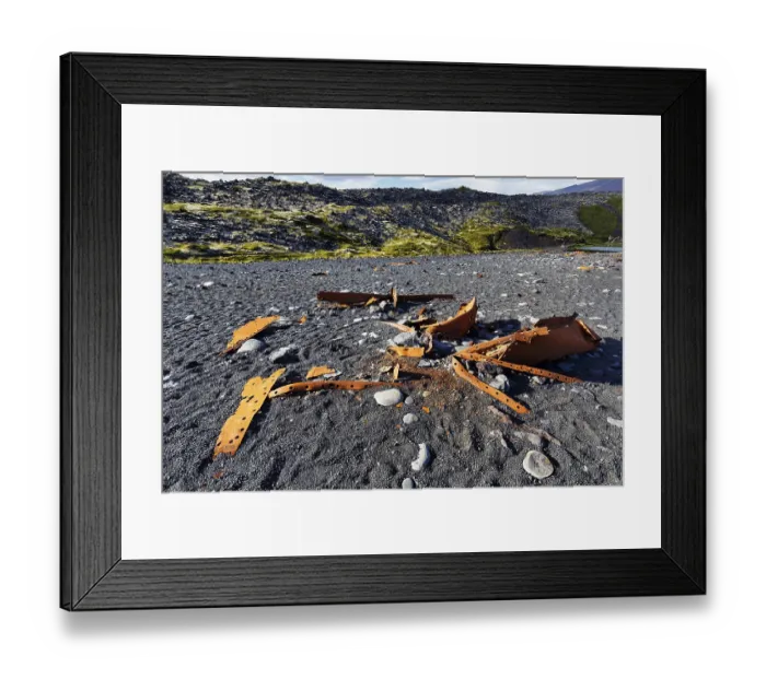 Framed Print : Remains of the trawler Epine GY7 Framed Print : Remains of the trawler Epine GY7