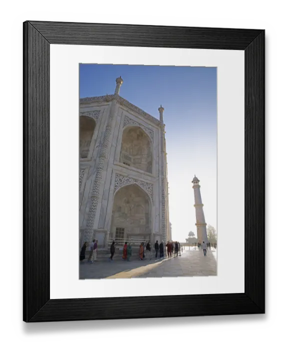 Framed Print : Taj Mahal or Taj Mahal in the morning light Framed Print : Taj Mahal or Taj Mahal in the morning light
