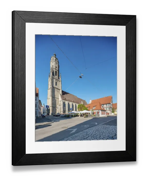 Framed Print : The church of St George with the steeple called Daniel Framed Print : The church of St George with the steeple called Daniel