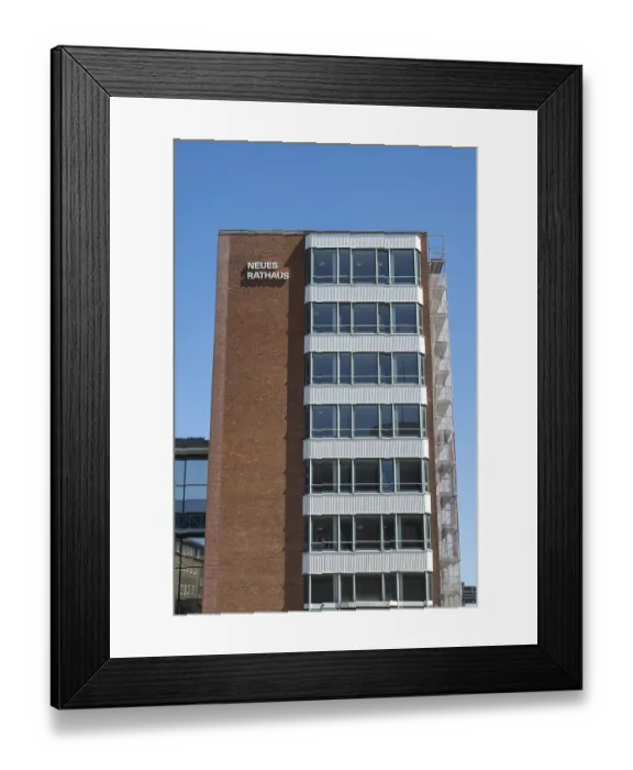 Framed Print : New Town Hall, Tourist Information