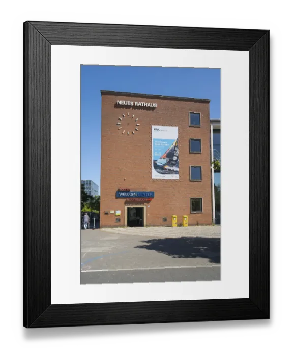 Framed Print : New Town Hall, Tourist Information Framed Print : New Town Hall, Tourist Information