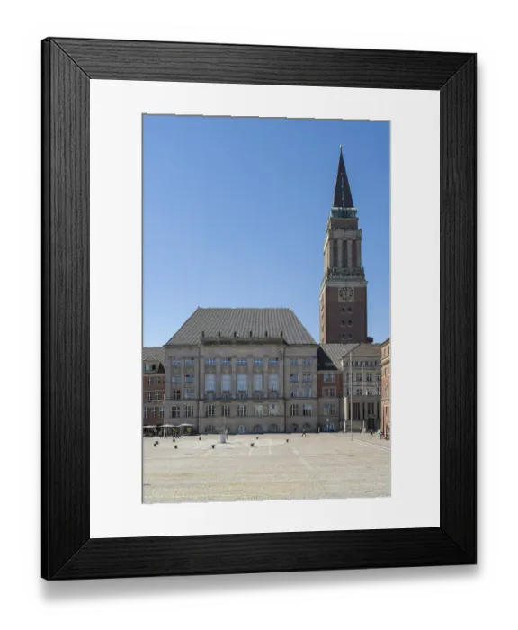 Framed Print : Town Hall, Town Hall Square, Rathausplatz