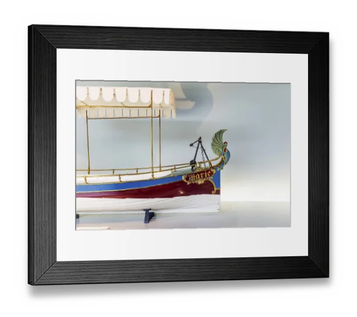 Framed Print : Daimler motorboat Maarie from 1888 Framed Print : Daimler motorboat Maarie from 1888