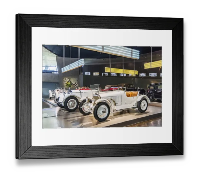 Framed Print : Mercedes-Benz 10-40 hp sports two-seater from 1923