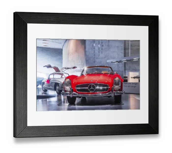 Framed Print : Mercedes-Benz 300 SL Roadster from 1962 Framed Print : Mercedes-Benz 300 SL Roadster from 1962