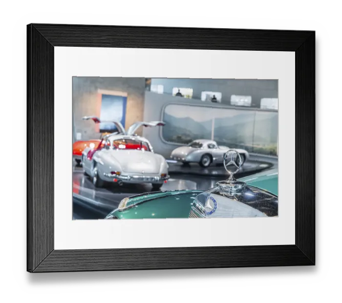 Framed Print : Mercedes-Benz 300 SL Roadster from 1962 Framed Print : Mercedes-Benz 300 SL Roadster from 1962