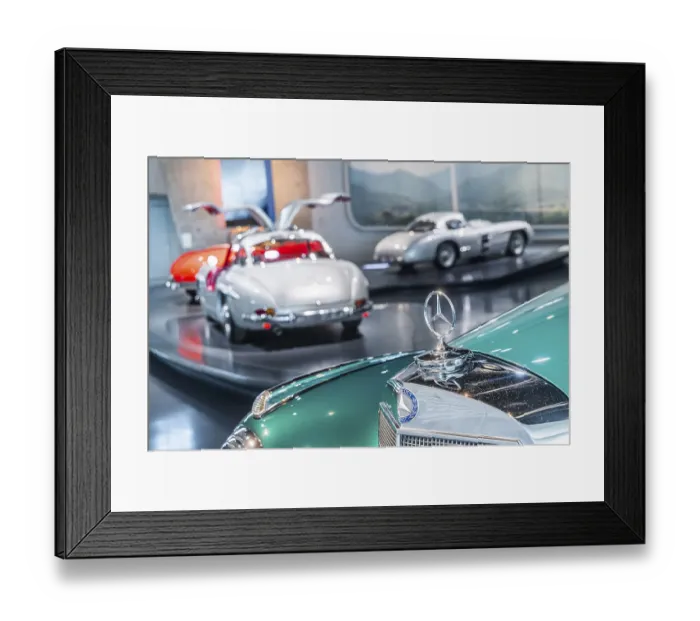 Framed Print : Mercedes-Benz 300 SL Roadster from 1962